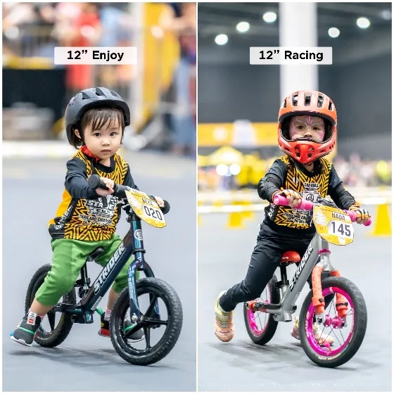 เปรียบเทียบรถรุ่น 12” Enjoy สเปกเดิมโรงงาน กับรุ่น 12” Racing ที่อัปเกรดได้